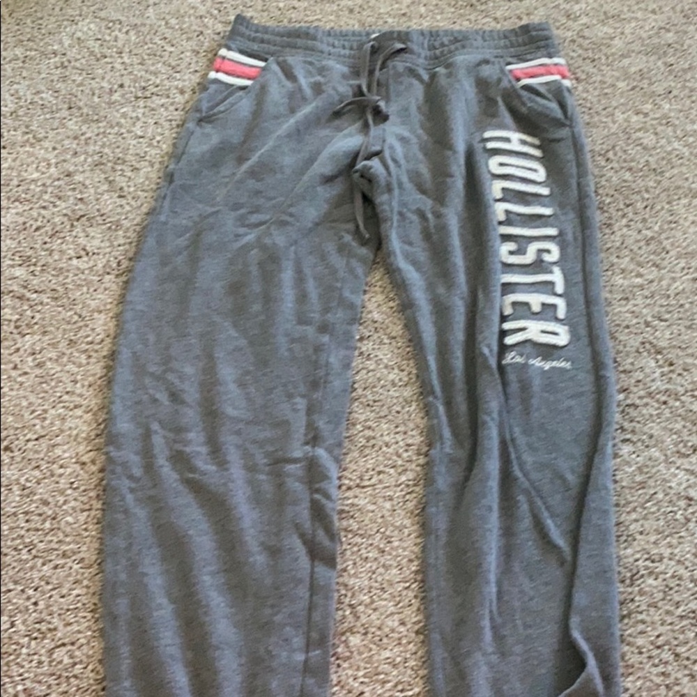 cuffed hollister pants